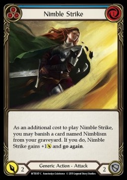 Nimble Strike (Blue) (Regular)