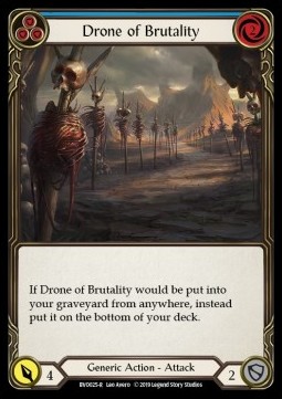 Drone of Brutality (Blue) (Regular)