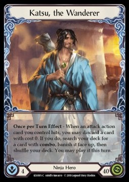 Welcome to Rathe - Katsu, the Wanderer Hero Deck