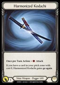 Harmonized Kodachi (Reverse Foil)