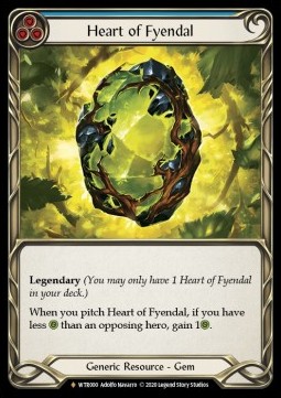 Heart of Fyendal (Rainbow Foil)