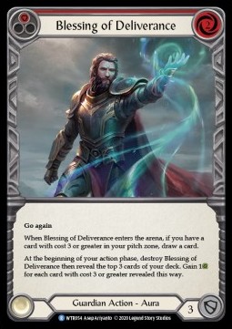 Blessing of Deliverance (Red) (Rainbow Foil)