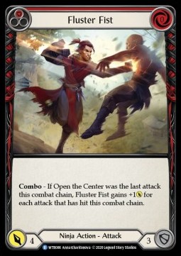 Fluster Fist (Red) (Rainbow Foil)