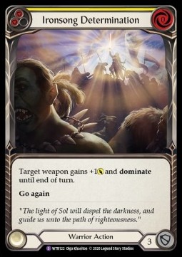 Ironsong Determination (Rainbow Foil)