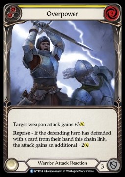 Overpower (Yellow) (Rainbow Foil)