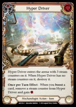 Hyper Driver (Red) (Rainbow Foil)