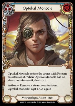 Optekal Monocle (Rainbow Foil)