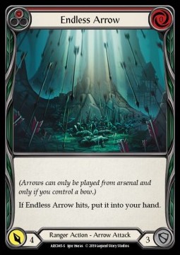 Endless Arrow (Rainbow Foil)