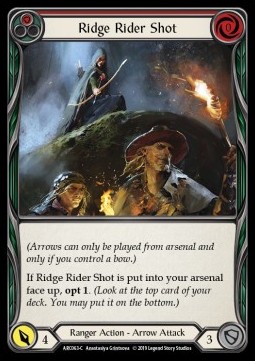 Ridge Rider Shot (Red) (Regular)