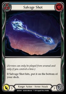 Salvage Shot (Blue) (Rainbow Foil)