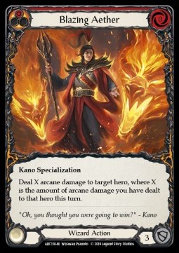 Blazing Aether (Rainbow Foil)