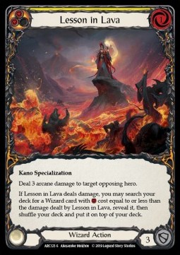 Lesson in Lava (Rainbow Foil)