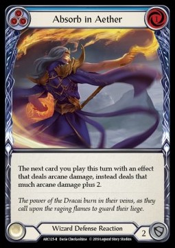 Absorb in Aether (Blue) (Regular)