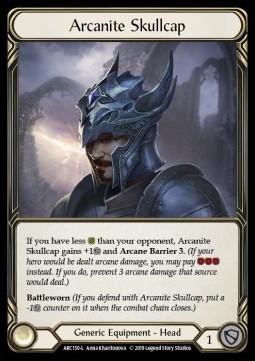 Arcanite Skullcap (Cold Foil)