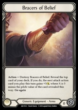 Bracers of Belief (Cold Foil)