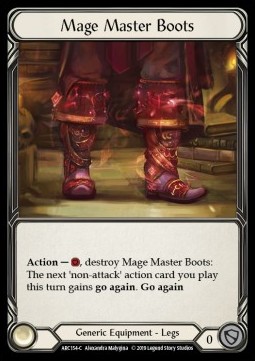 Mage Master Boots (Cold Foil)