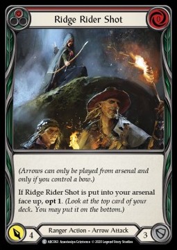 Ridge Rider Shot (Red) (Regular)