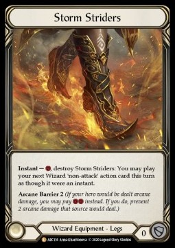 Storm Striders (Rainbow Foil)