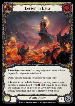 Lesson in Lava (Rainbow Foil)