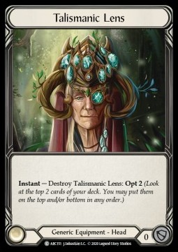 Talismanic Lens (Rainbow Foil)