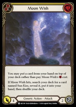 Moon Wish (Yellow) (Rainbow Foil)