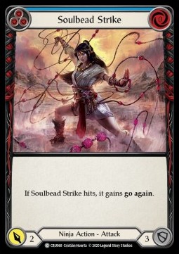 Soulbead Strike (Blue) (Rainbow Foil)