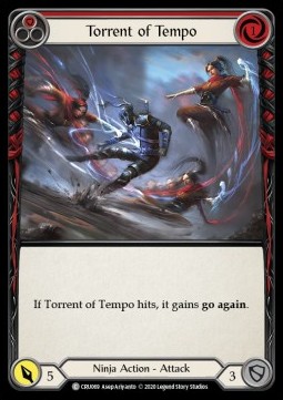 Torrent of Tempo (Red) (Regular)