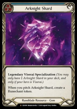 Arknight Shard (Cold Foil)