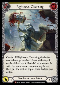 Righteous Cleansing (Regular)