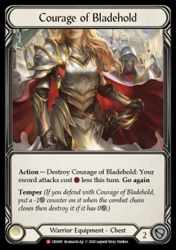 Courage of Bladehold (Cold Foil)