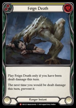 Feign Death (Rainbow Foil)