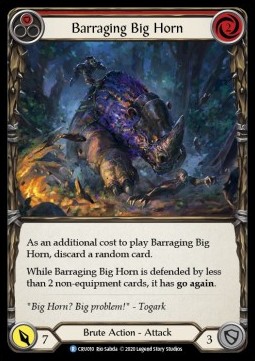 Barraging Big Horn (Red) (Regular)