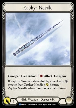 Zephyr Needle (Cold Foil)