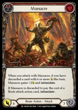 Massacre (Rainbow Foil)