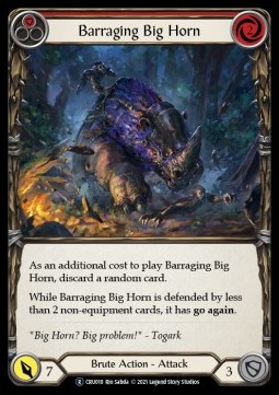 Barraging Big Horn (Red) (Regular)