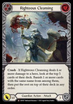 Righteous Cleansing (Rainbow Foil)