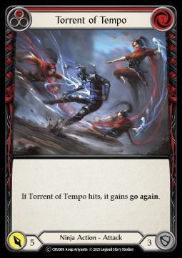 Torrent of Tempo (Red) (Regular)