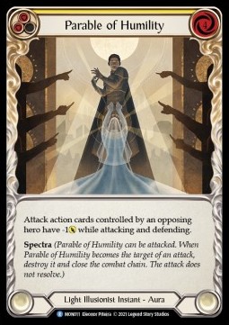 Parable of Humility (Rainbow Foil)