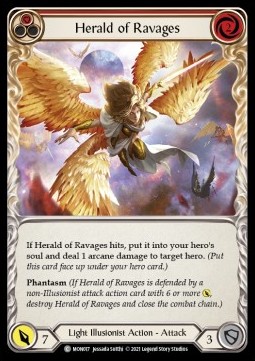 Herald of Ravages (Red) (Regular)