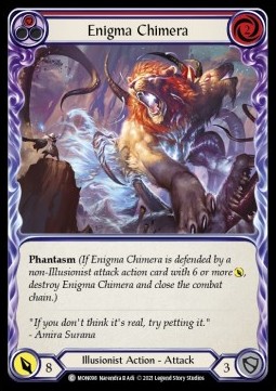 Enigma Chimera (Red) (Rainbow Foil)