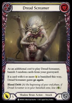 Dread Screamer (Yellow) (Regular)