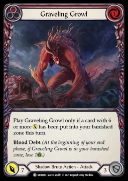 Graveling Growl (Red) (Regular)