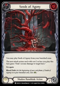 Seeds of Agony (Red) (Rainbow Foil)