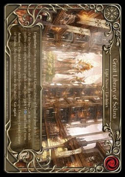 Great Library of Solana (Rainbow Foil)