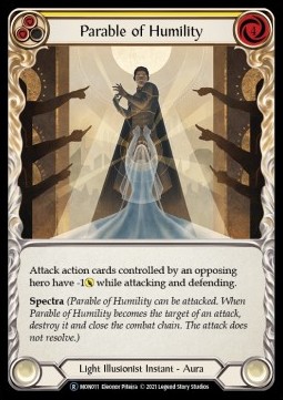 Parable of Humility (Rainbow Foil)