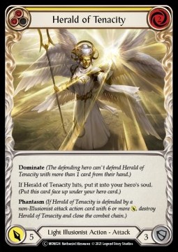 Herald of Tenacity (Yellow) (Regular)