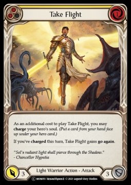 Take Flight (Yellow) (Rainbow Foil)