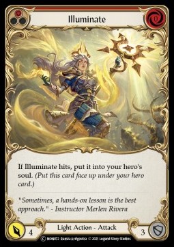 Illuminate (Red) (Rainbow Foil)