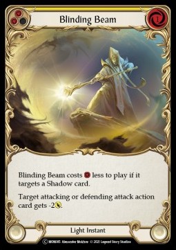 Blinding Beam (Yellow) (Rainbow Foil)