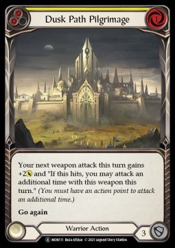 Dusk Path Pilgrimage (Yellow) (Regular)